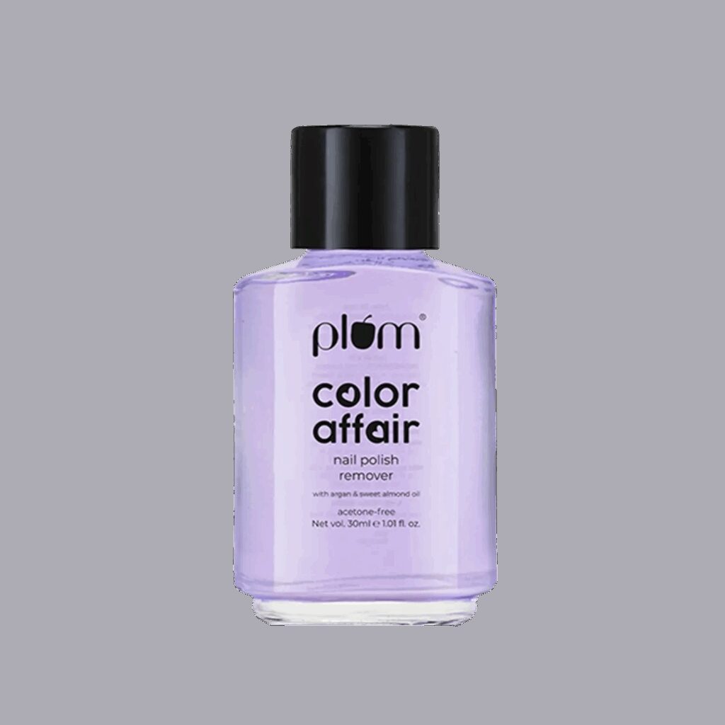 Plum Color Affair Nail Polish Remover|Acetone-Free|Nail Color Remover|Nail Paint Remover (30ml) - Plum