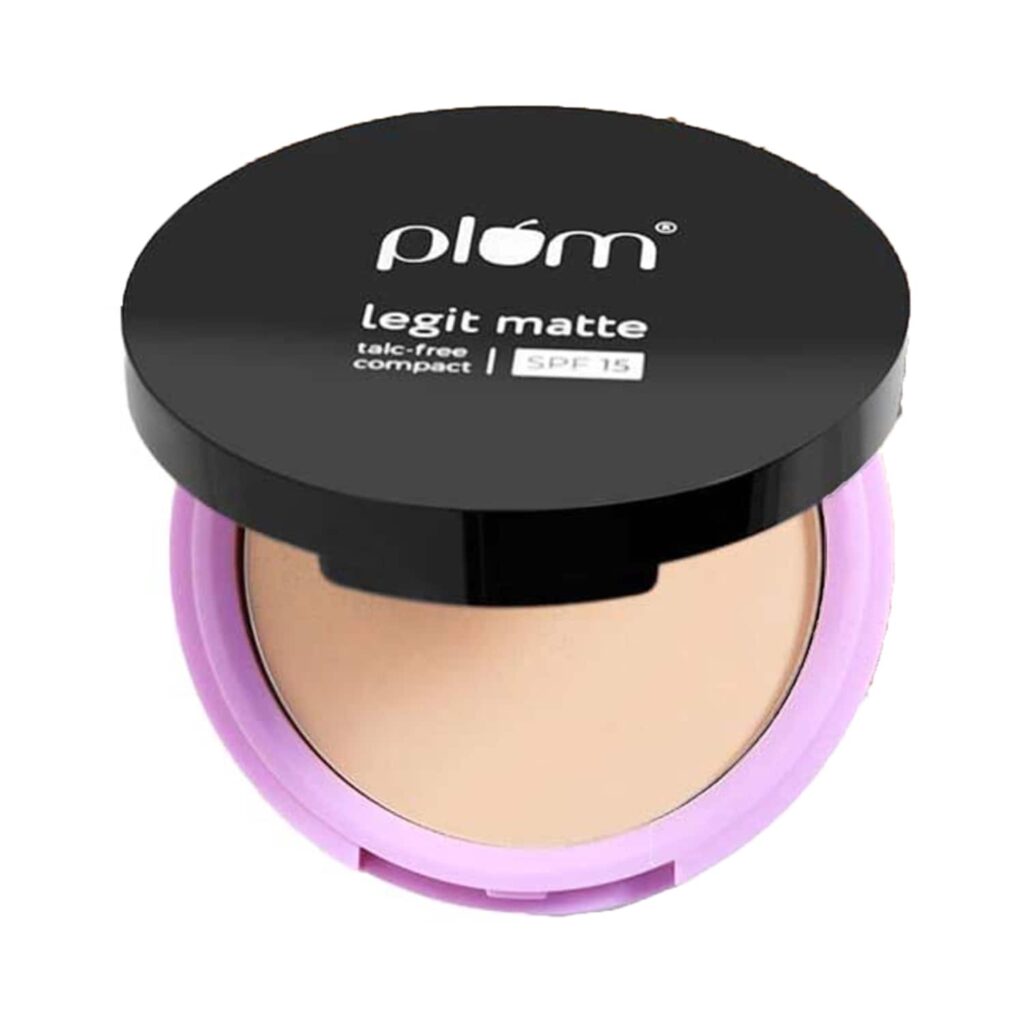 Plum Legit Matte Talc-Free Compact - 110Y Natural Beige (9g) - Plum