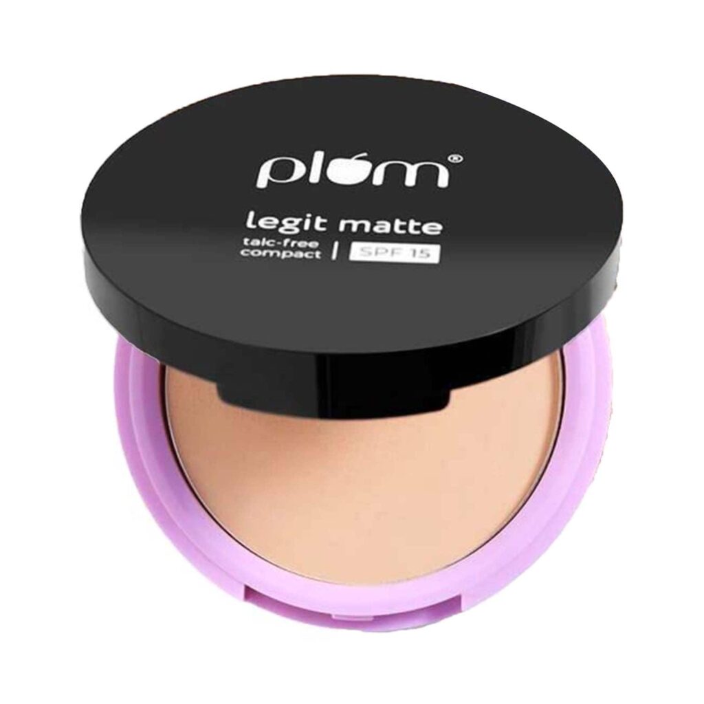 Plum Legit Matte Talc-Free Compact - 120N Sunkissed Gold (9g) - Plum