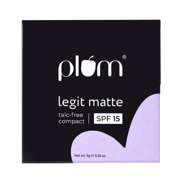 Plum Legit Matte Talc-Free Compact - 120N Sunkissed Gold (9g) - Plum