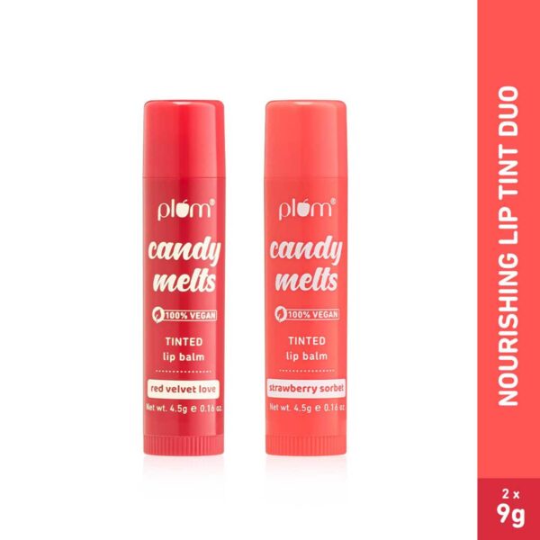 Plum Nourishing Lip Tint Duo Combo - Plum
