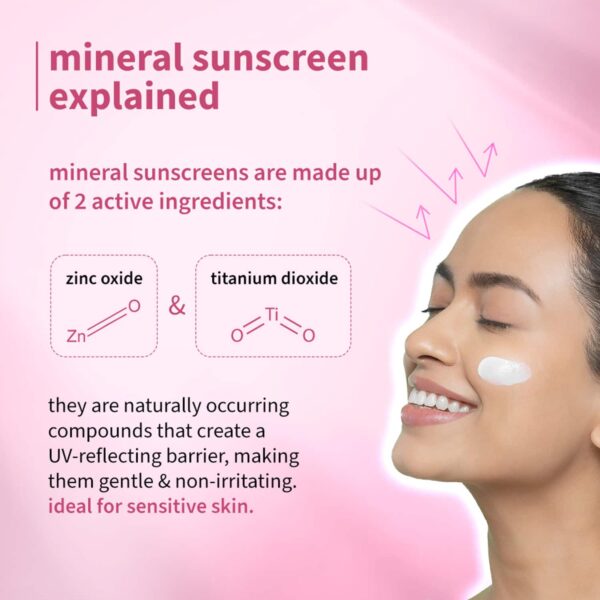 Plum Oat & Ceramide Complex 100% Mineral SPF 50 PA+ Sunscreen For Sensitive Skin Pack of 2 Combo - Plum
