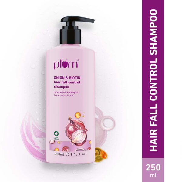 Plum Onion And Biotin Shampoo (250ml) - Plum