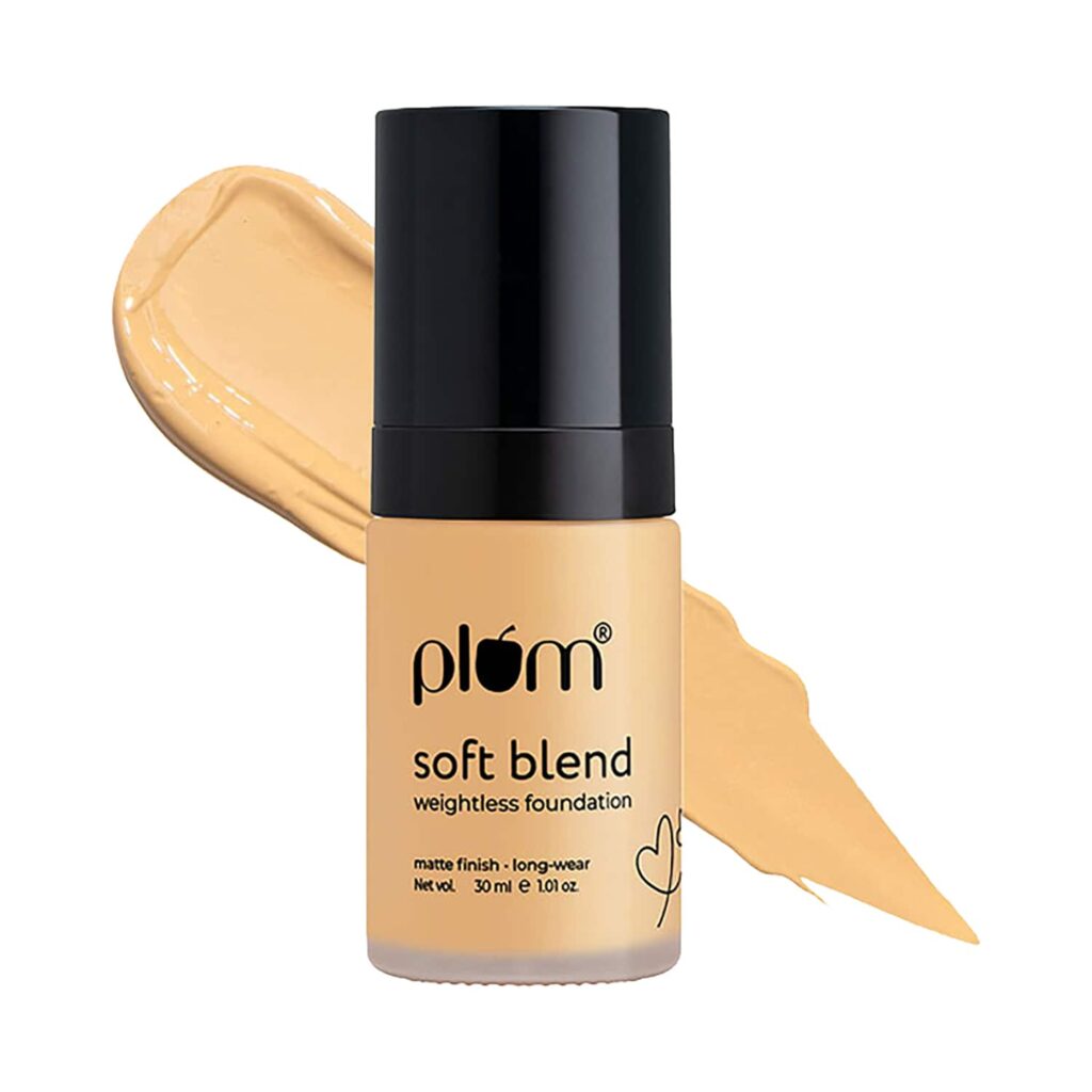Plum Soft Blend Weightless Foundation - 125Y Sunset Bronze (30ml) - Plum