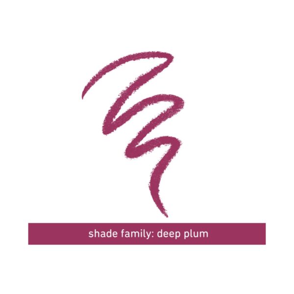 Plum Twist & Go Matte Crayon Lipstick with Ceramides & Hyaluronic Acid - 134 Forrest Plum (1.8g) - Plum