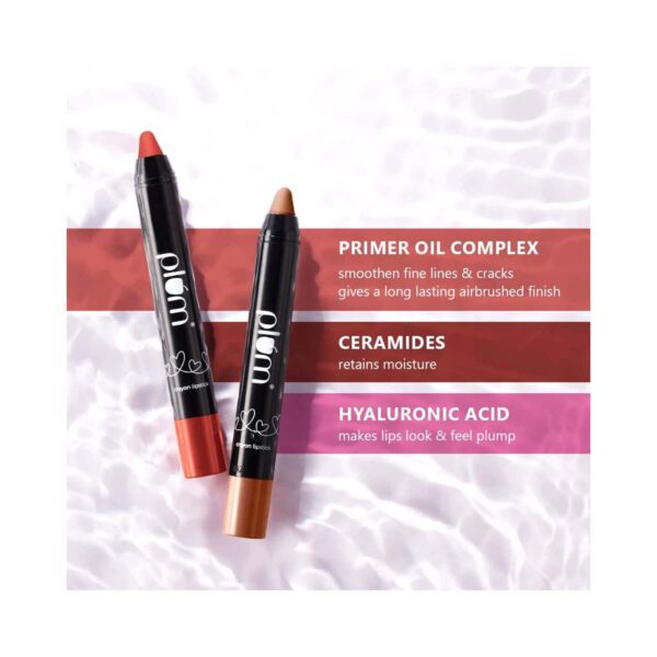 Plum Twist & Go Matte Lip Crayon - 123 She's All Tan (1.8g) - Plum