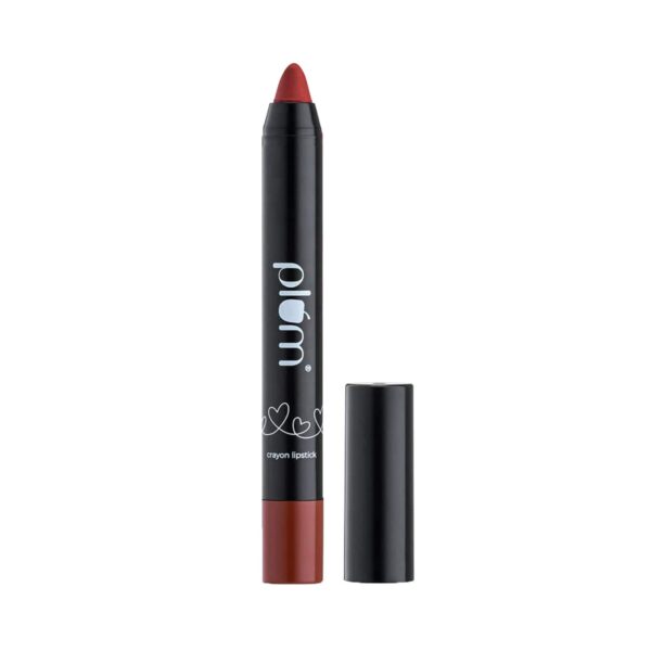 Plum Twist & Go Matte Lip Crayon - 128 Crimson Side (1.8g) - Plum