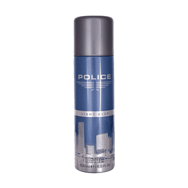 Police Wings Titanium + Light Blue Deodorant (Pack of 2) - Police