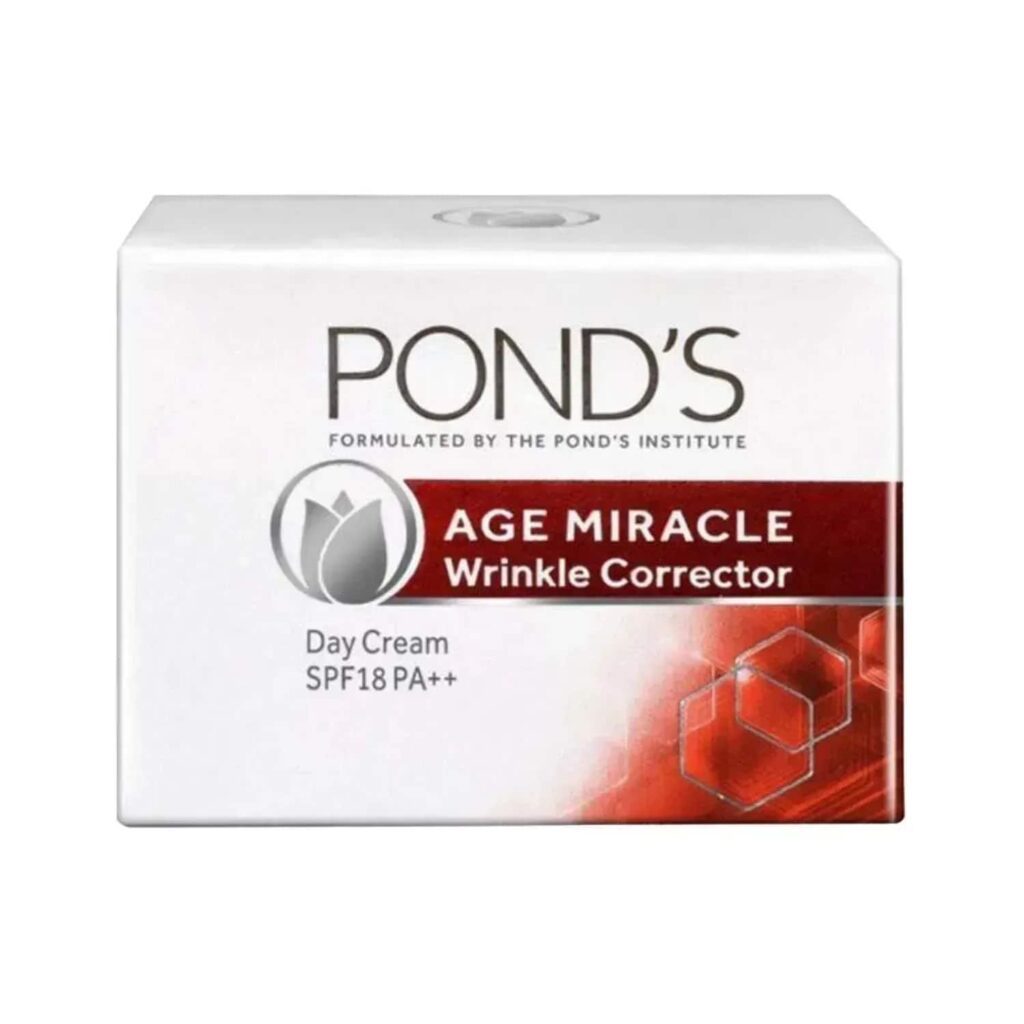 Pond's Age Miracle Wrinkle Corrector Day Cream SPF 18 Pa++ - (10g) - Pond's