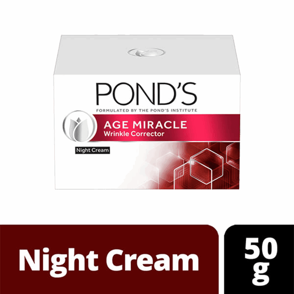 Pond's Age Miracle Wrinkle Corrector Night Cream (50g) - Pond's