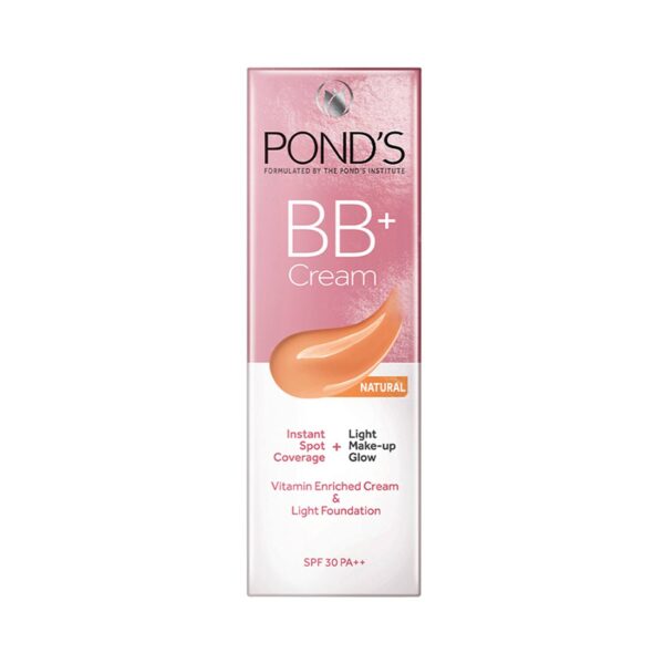 Pond's BB+ Cream Instant Spot Coverage + Light Makeup Glow - Natural (9g) - Pond's