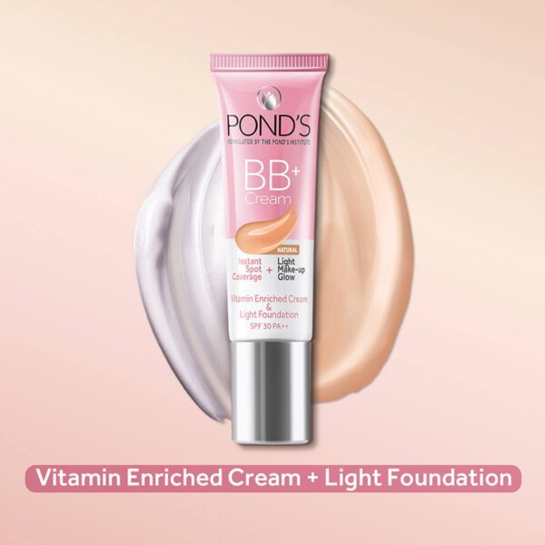 Pond's BB+ Cream Instant Spot Coverage + Light Makeup Glow - Natural (9g) - Pond's
