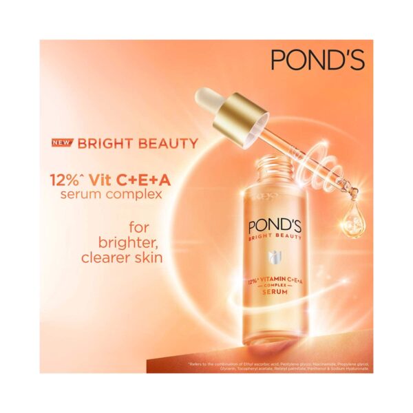 Pond's Bright Beauty 12% Vit C+E+A Serum (28 ml) - Pond's