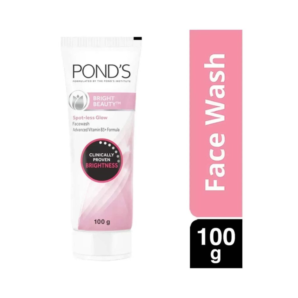 Pond's Bright Beauty Spot-Less Glow Face Wash (100g) - Pond's