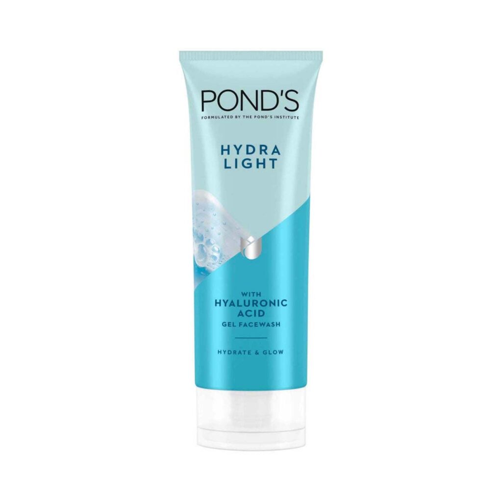 Pond's Hydra Light Hyaluronic Acid Hydrating Gel Face Wash (100 g) - Pond's