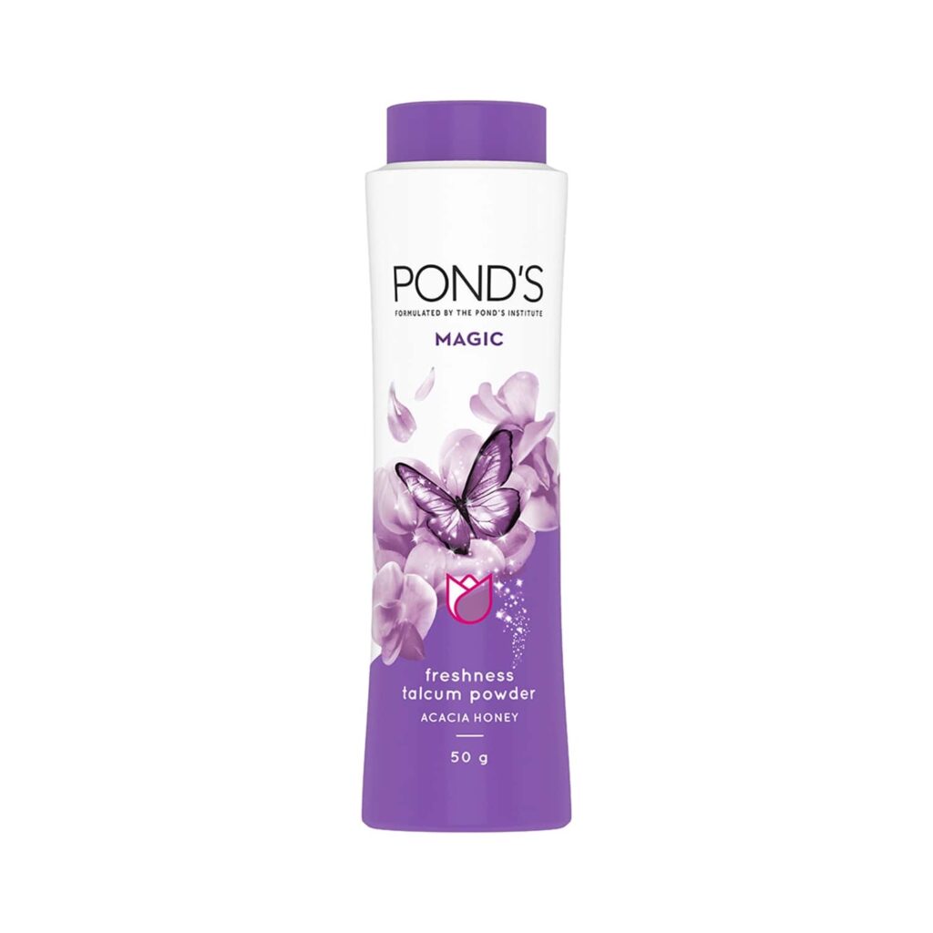 Pond's Magic Freshness Acacia Honey Talcum Powder - (50g) - Pond's
