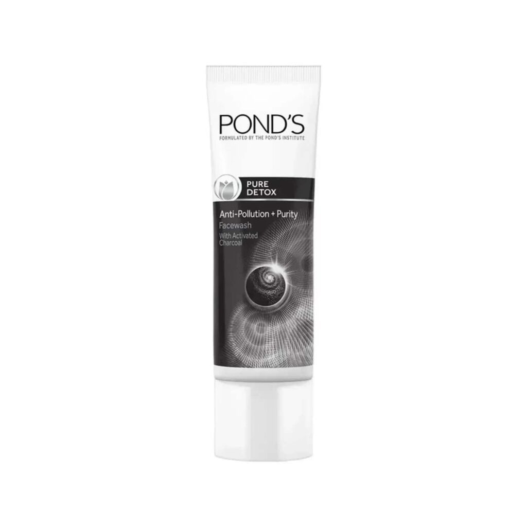 Pond's Pure Detox Anti-Pollution Purity Face Wash With Activated Charcoal - (15g) - Pond's