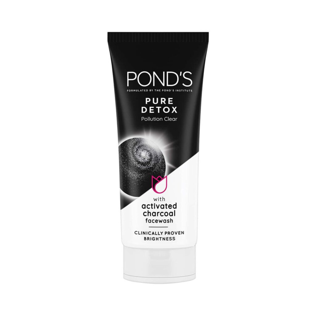 Pond's Pure Detox Anti-Pollution Purity Facewash With Activated Charcoal (100g) - Pond's