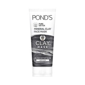 Pond's Pure Detox Mineral Clay Face Mask For Oil Free Instant Glow - (90g) - Pond's