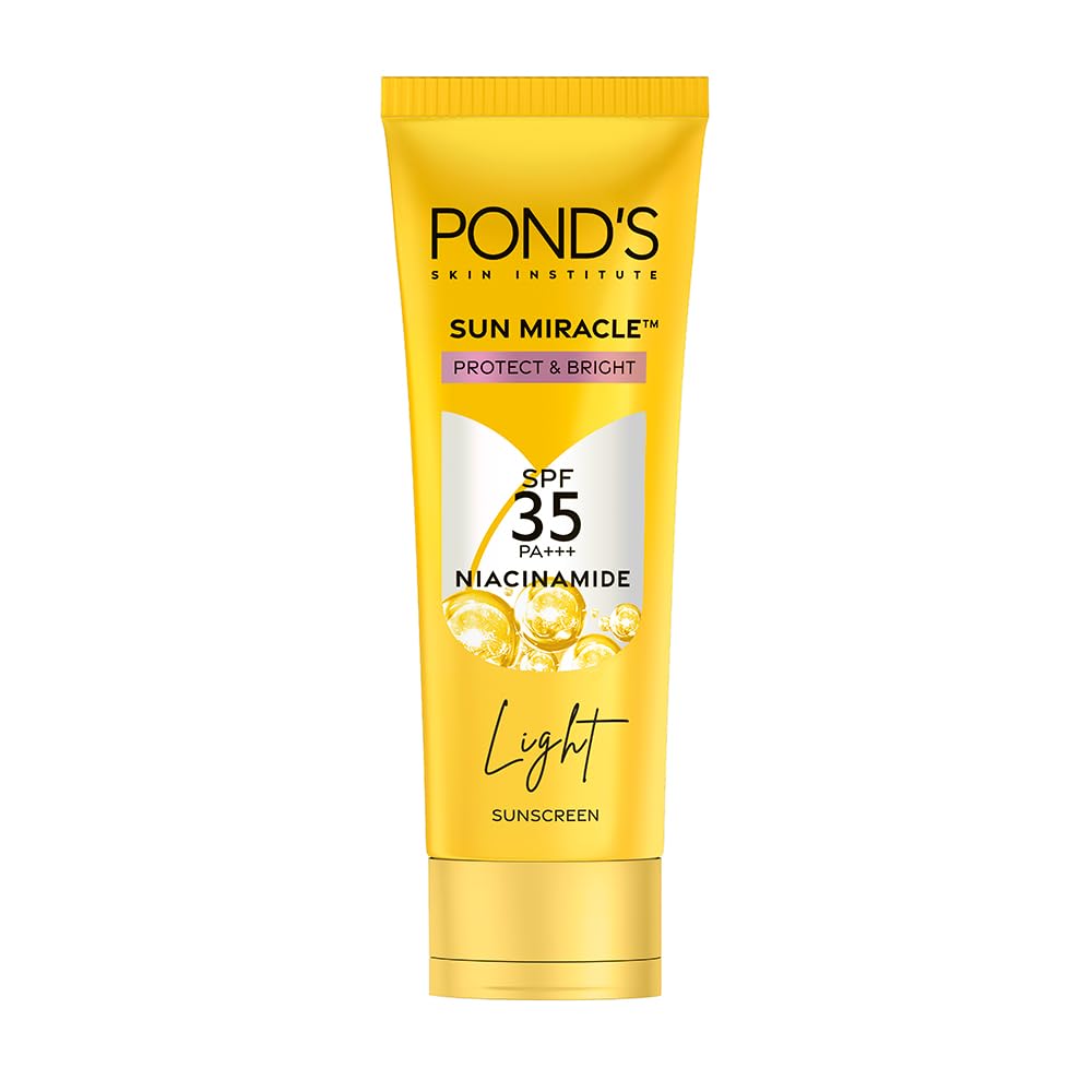 POND'S Serum boost sunscreen prevent and fade dark patches with the power of SPF 35 and NIACINAMIDE-C Serum 50g