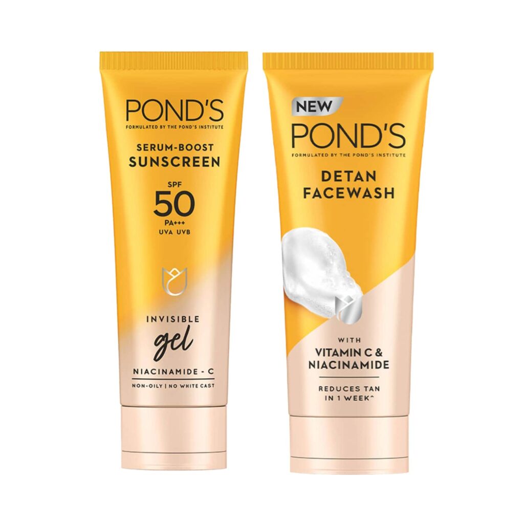 Pond's Sunscreen + De-Tan Facewash Combo - Pond's