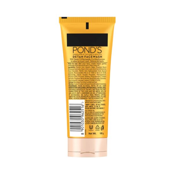 Ponds Sunscreen SPF 50 + Detan Facewash Combo - Pond's