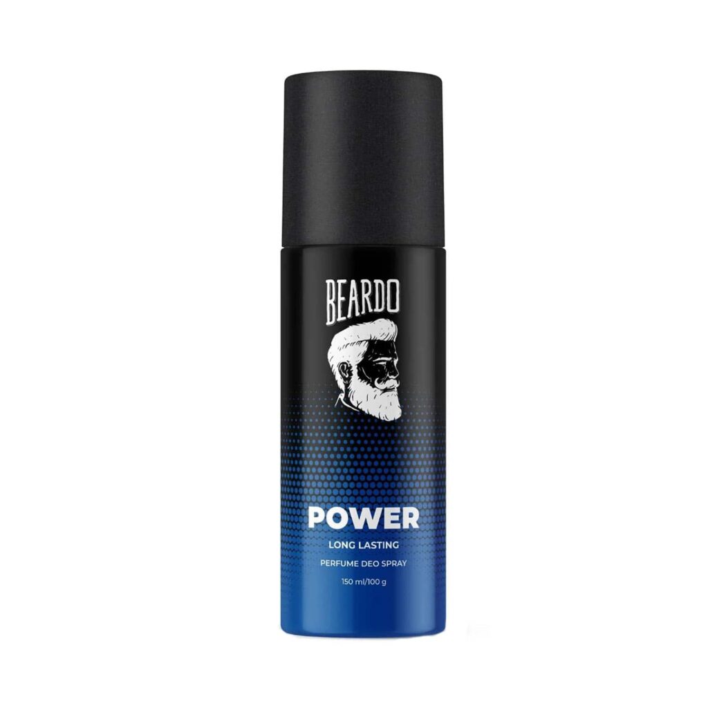 Power Strong & Long Lasting Deo Body Spray Fresh Fragrance For Men (150 ml) - Beardo