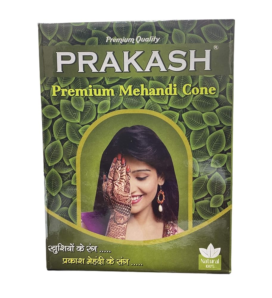 PRAKASH Mehandi Cone 12 Units *2 - 1 Count