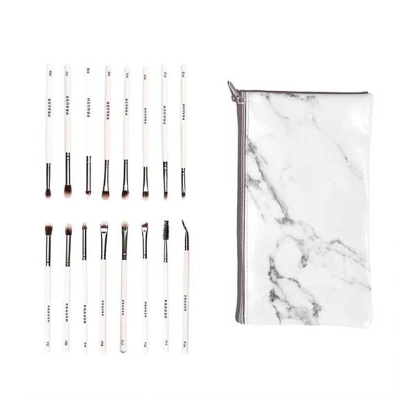 Praush Beauty 15 Pcs Professional Eye Blending Brush Set - Praush Beauty