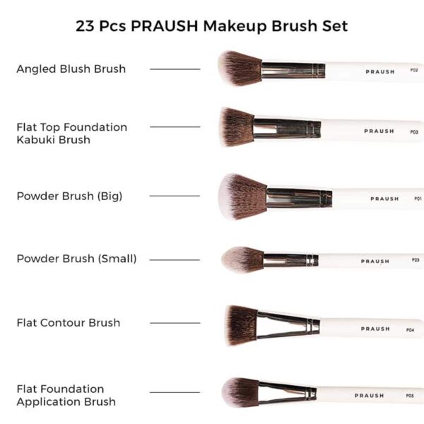 Praush Beauty 24 Pcs Professional Makeup Brush Set - Praush Beauty
