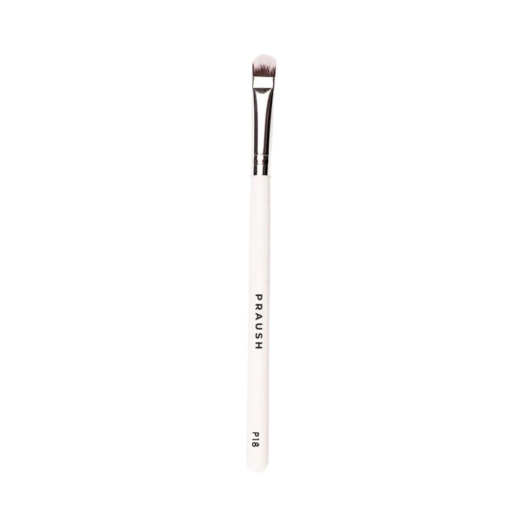 Praush Beauty Eyeshadow Application Flat Brush Medium - P18 (1Pc) - Praush Beauty