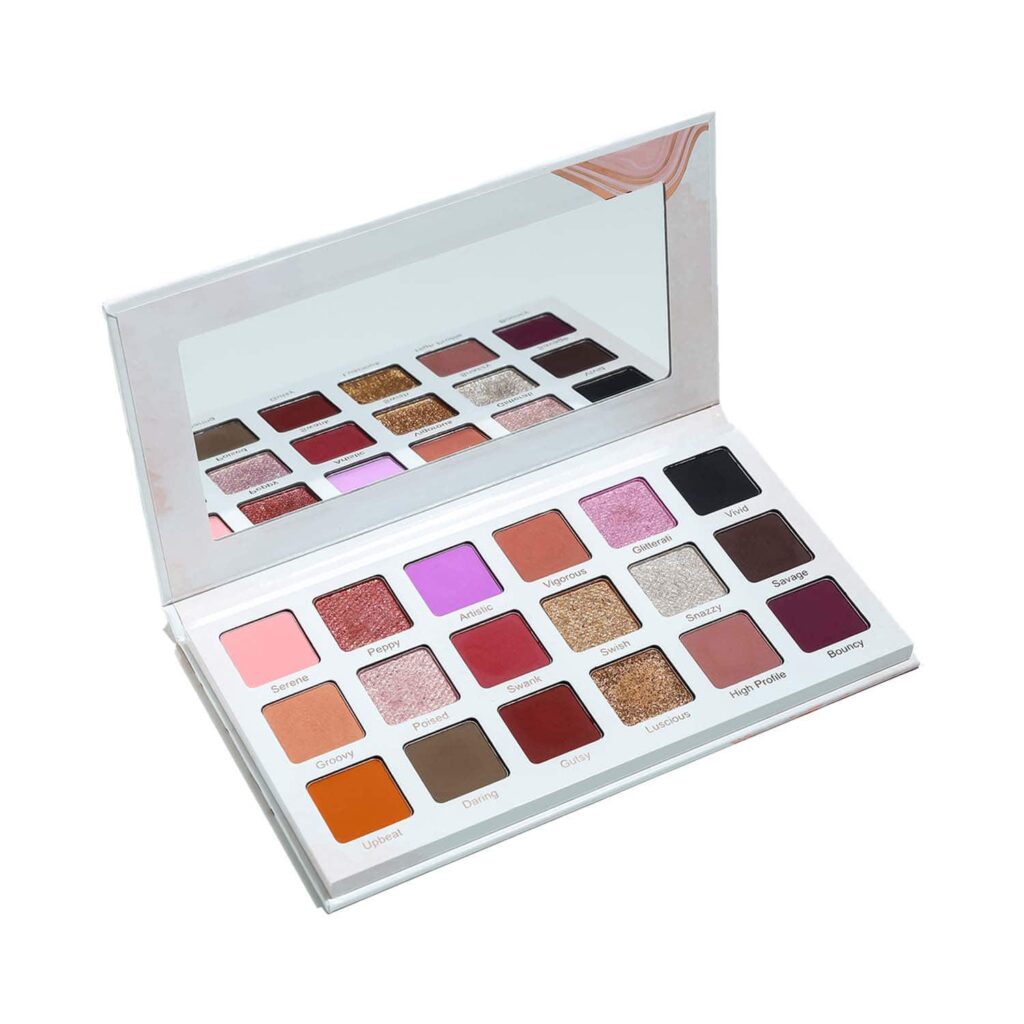 Praush Beauty Eyeshadow Palette with 18 Pigmented Shades - The Showstopper (206 g) - Praush Beauty