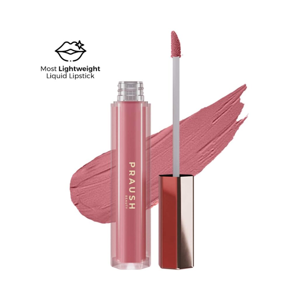 Praush Beauty Luxe Matte Liquid Lipstick - Blush Babe - Praush Beauty