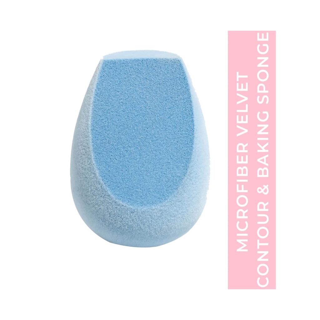 Praush Beauty Microfiber Velvet Makeup Sponge - Contour (1Pc) - Praush Beauty