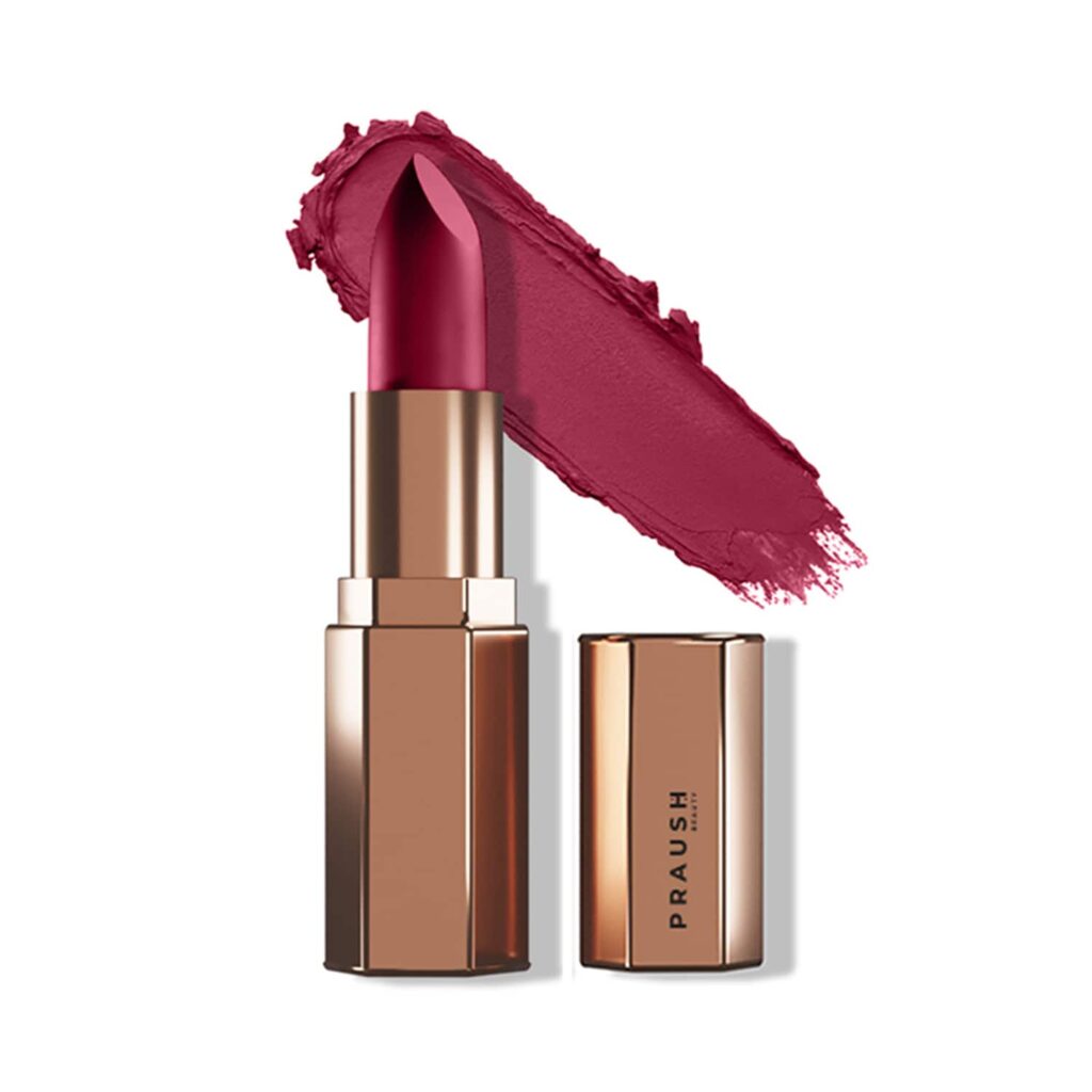 Praush Beauty Plush Matte Lipstick - Happy Hour (4 g) - Praush Beauty