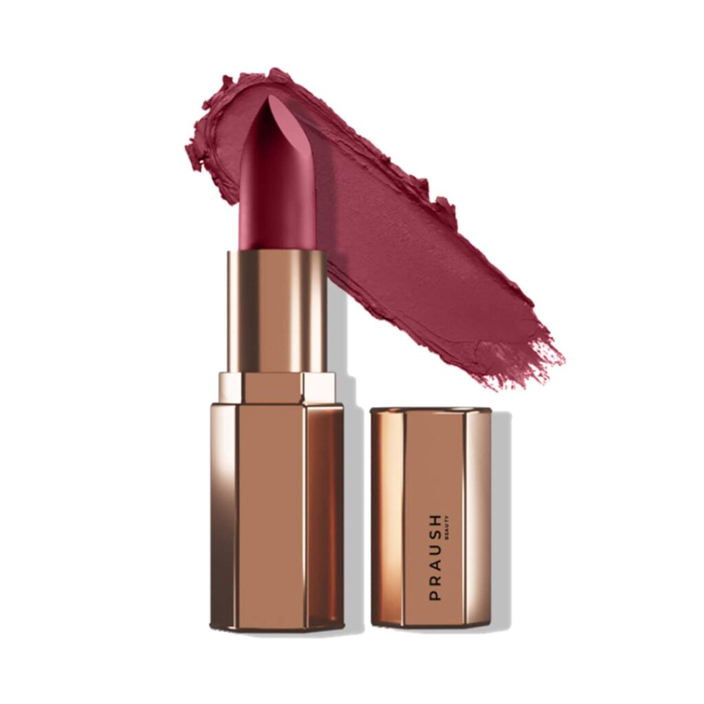 Praush Beauty Plush Matte Lipstick - Wine O Clock - Praush Beauty