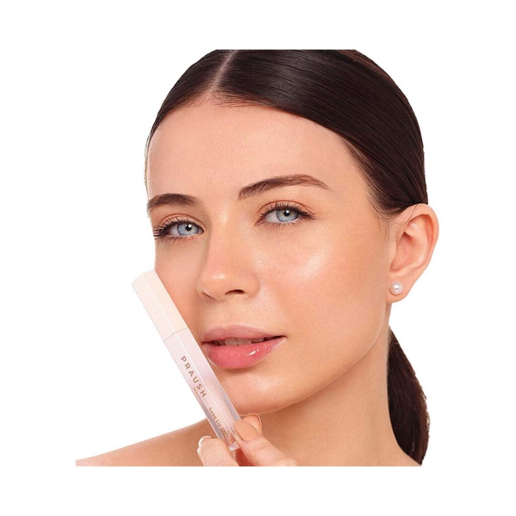 Praush Beauty Pout Cushion Luxe Lip Gloss Oil - Bubble (2.3 ml) - Praush Beauty