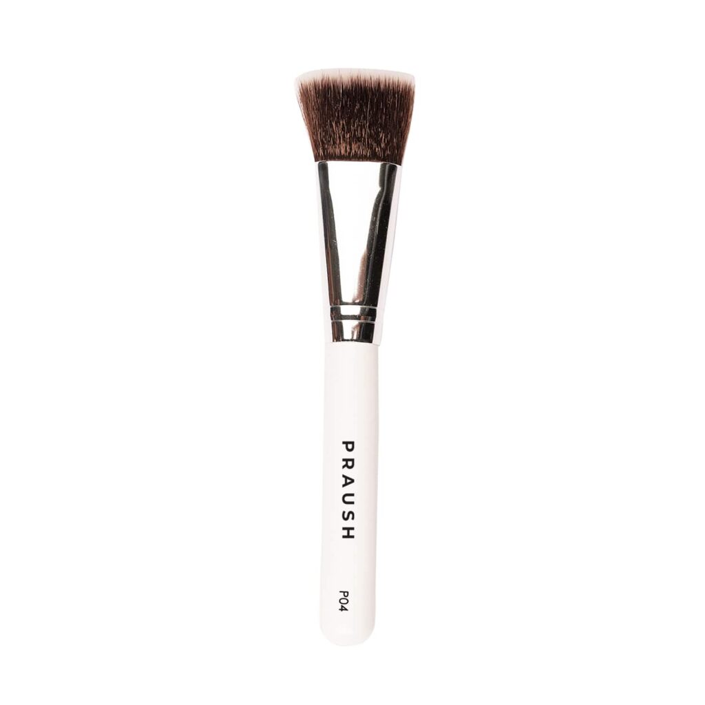 Praush Beauty Professional Flat Contour Brush - P04 (1Pc) - Praush Beauty