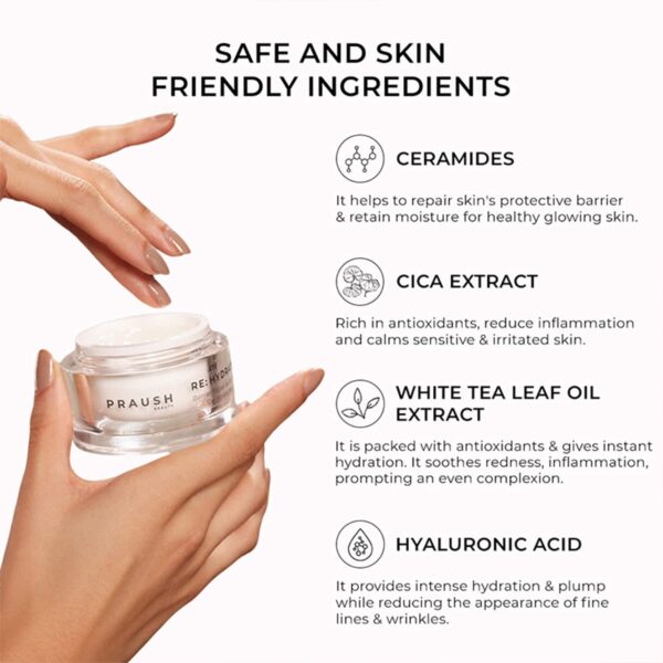 Praush Beauty RE: HYDRATE Barrier Repair & Calming Gel Moisturiser (50 g) - Praush Beauty