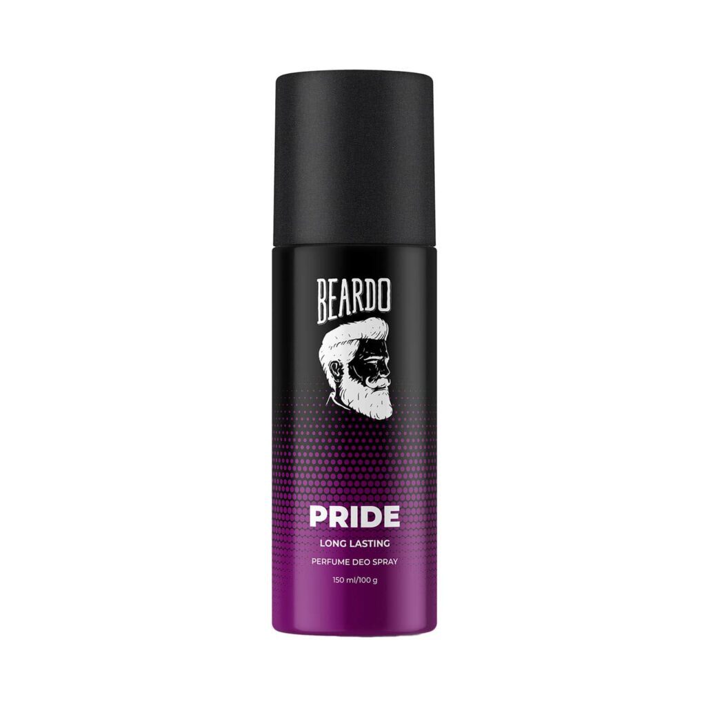 Pride Strong & Long Lasting Deo Body Spray Fresh Fragrance For Men (150 ml) - Beardo
