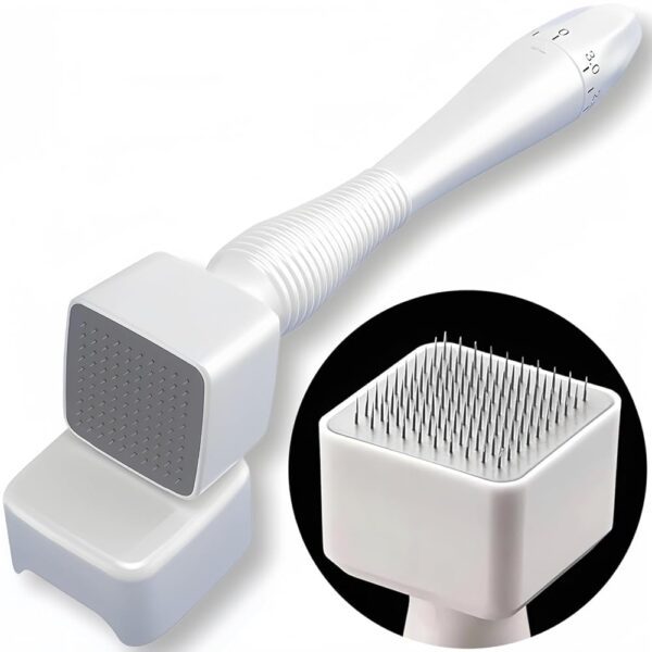 Productlance Derma Roller Kit Alternative Adjustable Derma Stamp Microneedling Pen Stamp Pen for Hair Beard Growth Face Body Home Use