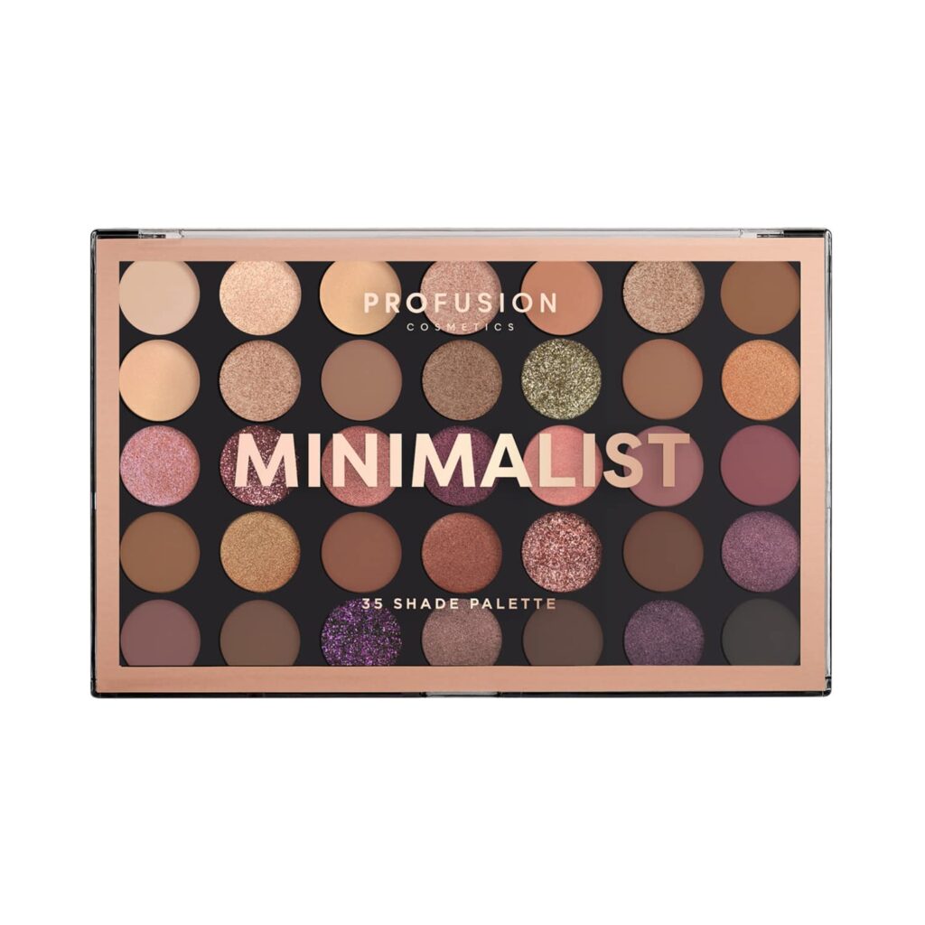 Profusion Cosmetics 35 Shade Eye Shadow Pallete - Minimalist (36 g) - Profusion Cosmetics