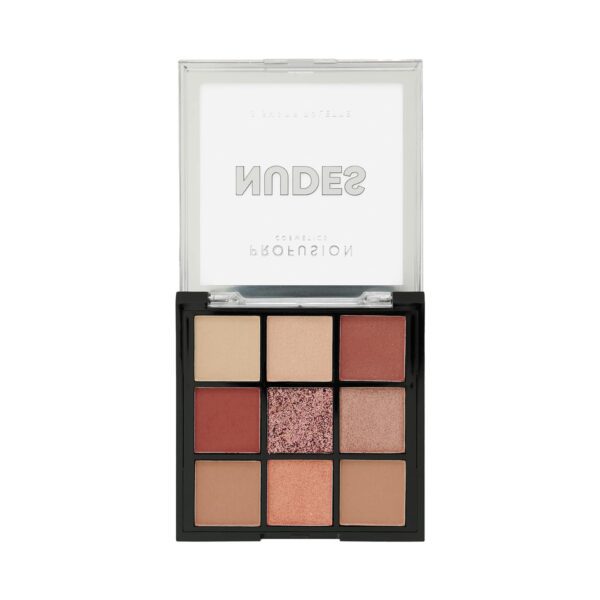 Profusion Cosmetics Multi Finish 9 Shade Eye Shadow Pallete Ultimate Collection (24.3 g) - Profusion Cosmetics