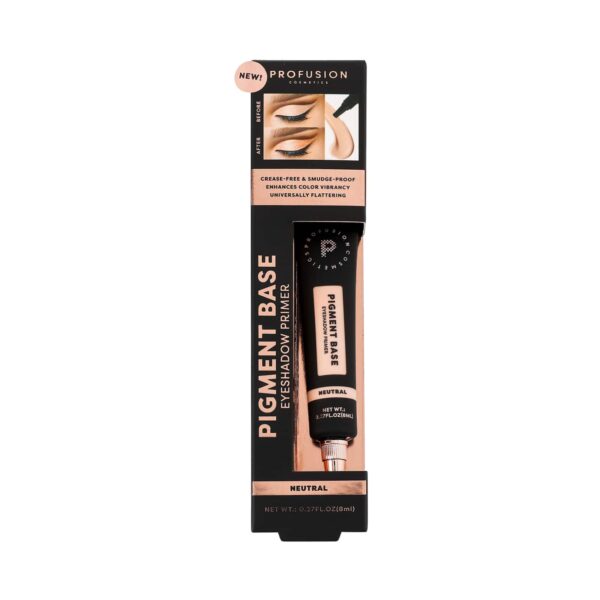 Profusion Cosmetics Pigment Base Eye Shadow Primer - Neutral (8ml) - Profusion Cosmetics