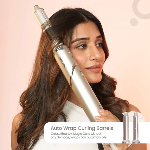 Protouch Airshot All In 1 Hair Multi Styler For Curl Smooth Dry Blow & Volume - Protouch