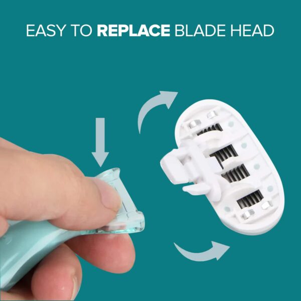 Protouch SOS Women Razor, Reusable 5-Blade Razor with Aloe Vera Comfort Strip - Protouch