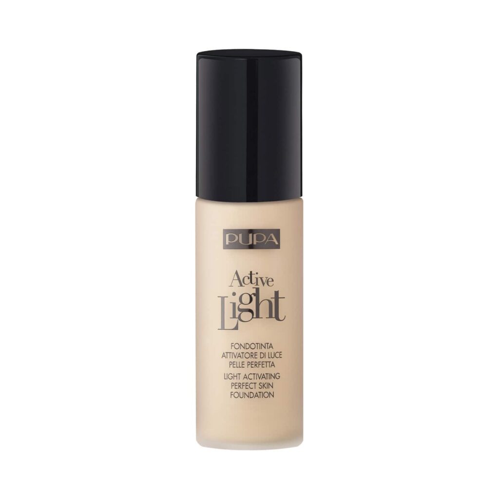 Pupa Milano Active Light Activating Perfect Skin Foundation - 011 Light Beige (30ml) - Pupa Milano