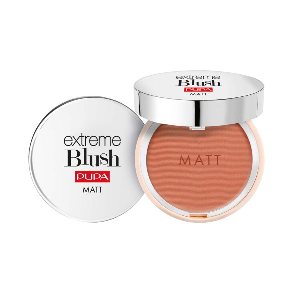 Pupa Milano Extreme Matt Compact Blush - 002 Pop Brown (4g) - Pupa Milano