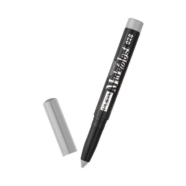 Pupa Milano Made To Last Waterproof Long Lasting Stick Eyeshadow - 028 Silver (1.4g) - Pupa Milano