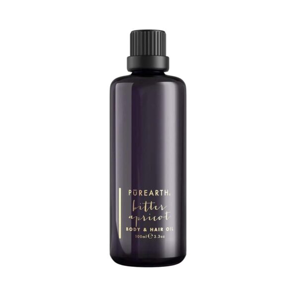 Purearth Bitter Apricot Body & Hair Oil (100ml) - Purearth